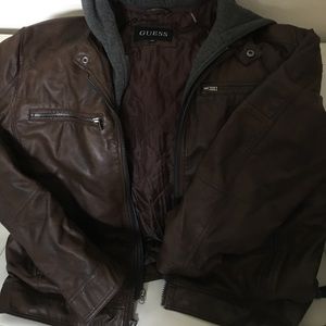 Guess leather jacket
